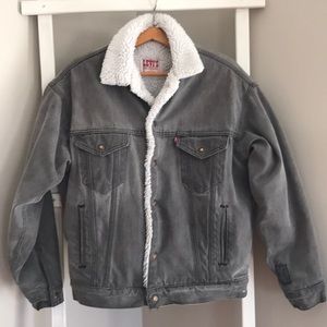 VTG Levi’s Denim & Sherpa Lined Jacket 🇺🇸